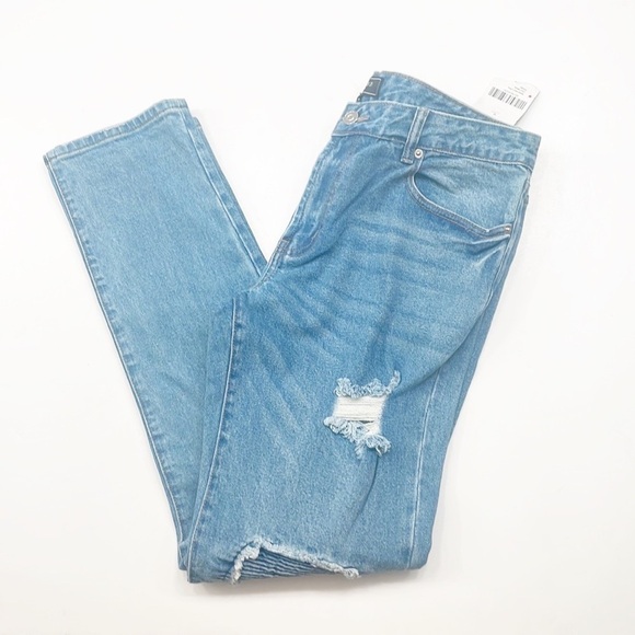 NEW Forever 21 Men distressed skinny denim jeans - Picture 4 of 8